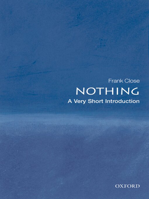 Title details for Nothing by Frank Close - Available
